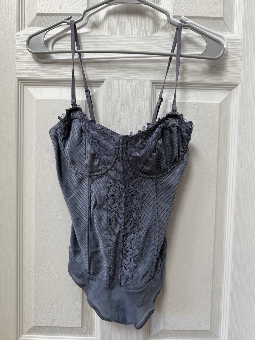 Intimately Free People slate blue Bodysuit Size Medium